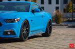 Ford Mustang GT on Vossen Wheels (CVT) 2018 года